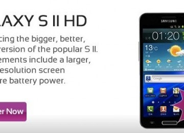 Pre order Samsung SII  HD