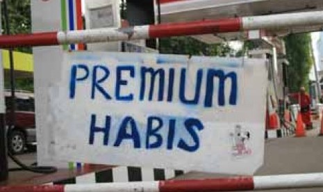 Premium habis - ilustrasi