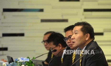  Presdir WOM Finance Djaja Suryanto Sutandar (kanan). WOM Finance berhasil membukukan laba bersih sebesar Rp 50 miliar di enam bulan pertama di tahun 2021 atau mengalami penurunan sebesar 13 persen dari periode yang sama tahun lalu.