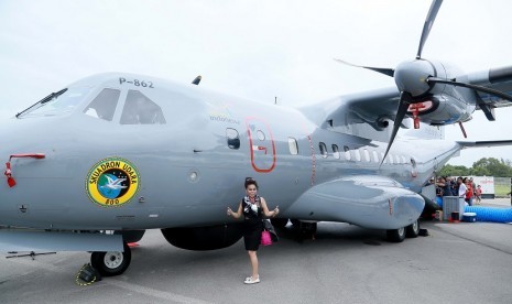 Presenter Mama Lemon bangga melihat pesawat produksi PT DI ambil bagian di Singapore Airshow