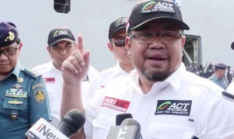 Mantan Presiden Aksi Cepat Tanggap (ACT), Ahyudin penuhi panggilan Baresmrim Polri, Jumat (8/7/2022)