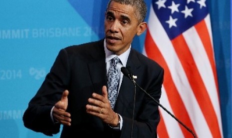 Presiden Amerika Serikat Barack Obama.