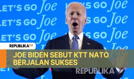 Presiden Amerika Serikat Joe Biden memaparkan jawabannya saat debat melawan mantan presiden AS Donald Trump yang diselenggarajan oleh CNN,  Kamis (28/6/2024). 