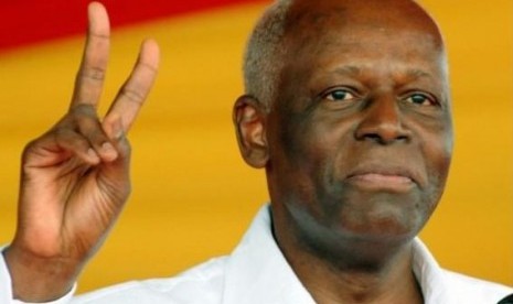 Presiden Angola, Jose Eduardo dos Santos.