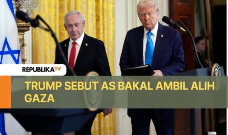 Presiden AS Donald Trump mewacanakan mengambil alih Gaza untuk dikembangkan secara ekonomi,