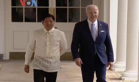 Presiden AS, Joe Biden bersama Presiden Filipina Ferdinand Marcos Jr.