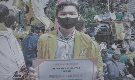 Presiden Badan Eksekutif Mahasiswa Universitas Sriwijaya (BEM Unsri), Dwiki Sandy.