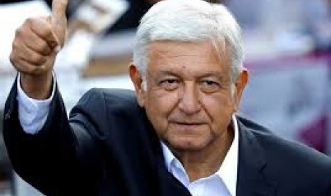 Presiden baru Meksiko, Andres Manuel Lopez Obrador