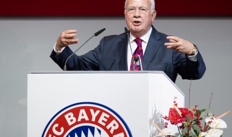 Presiden Bayern Muenchen, Uli Hoeness.