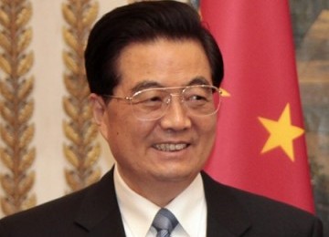 Presiden Cina, Hu Jintao.