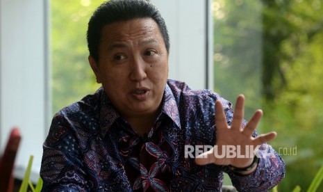 Presiden Direktur PT Adaro Energy Tbk Garibaldi Thohir 