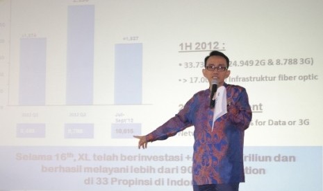 Presiden Direktur XL, Hasnul Suhaimi