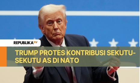 Presiden Donald Trump mengeluhkan minimnya sekutu-sekutu kontribusi NATO dalam anggaran pertahanan. 