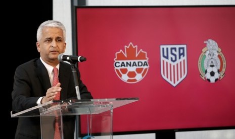 Presiden Federasi Sepak Bola AS Sunil Gulati