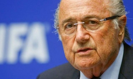 Presiden FIFA, Sepp Blatter.