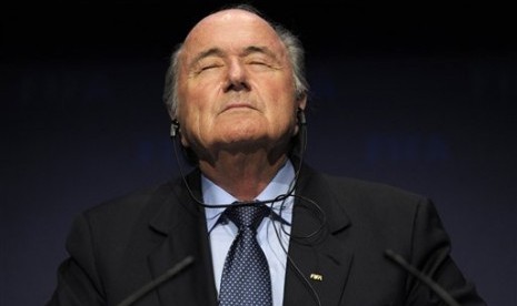 Presiden FIFA Sepp Blatter 