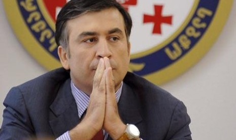 Presiden Georgia, Mikheil Saakashvili