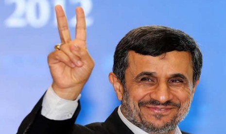 Presiden Iran Mahmoud Ahmadinejad 