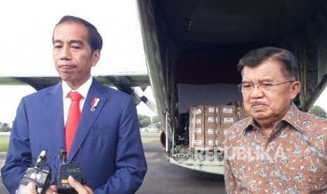 Presiden Joko Widodo dan Wakil Presiden Jusuf Kalla