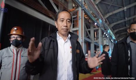 Presiden Joko Widodo (Jokowi) meluncurkan teknologi 5G smart mining di pertambangan PT Freeport Indonesia.