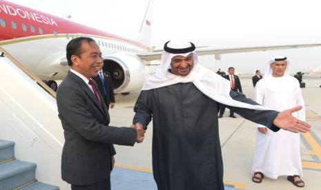 Presiden Joko Widodo (Jokowi) telah melakukan pertemuan bilateral dengan Presiden Uni Emirat Arab (UEA) Mohamed bin Zayed (MBZ).