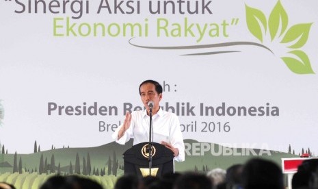 Presiden Joko Widodo (Republika/Agung Supriyanto)