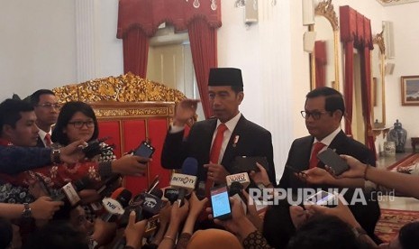 Presiden Joko Widodo, Selasa (20/2).