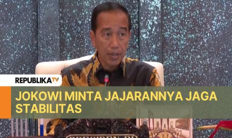 President Joko Widodo asked ministers and heads of agencies to maintain the stability of the State.