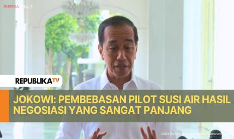 Presiden Joko Widodo mengapresiasi pembebasan Pilot Susi Air Kapten Philip Mark Mehrtens.