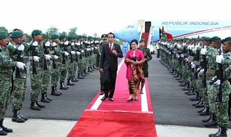 Presiden Joko Widodo saat berkunjung ke Timor Leste