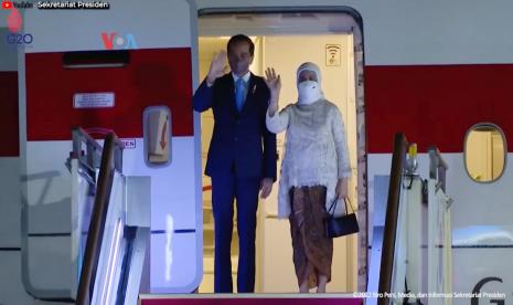 Presiden Jokowi bersama Ibu Iriana Joko Widodo