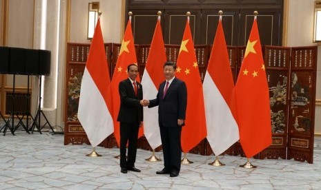 Presiden Jokowi bertemu Presiden Cina, Xi Jinping