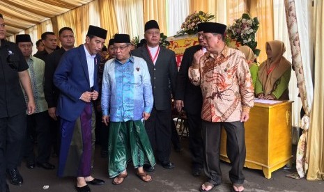 Presiden Jokowi dan Ketua Umum PBNU Said Aqil Siradj.