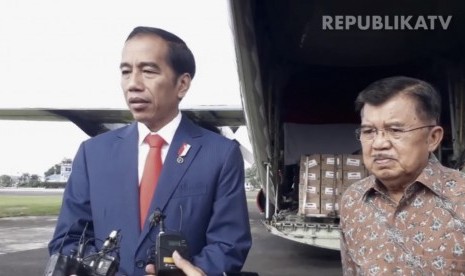 Presiden Jokowi dan Wakil Presiden Jusuf Kalla.