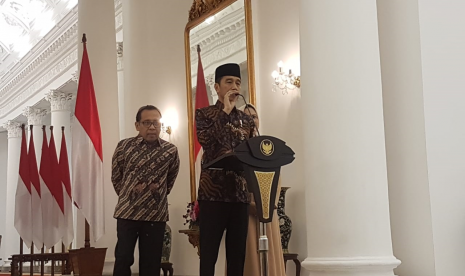 Presiden Jokowi menyampaikan ucapan duka cita atas meninggalnya Ani Yudhoyono, Sabtu (1/6)  