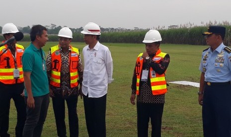 Presiden Jokowi saat peresmian bandara Purbalingga beberapa waktu lalu.