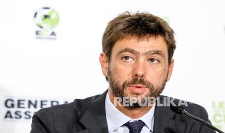 Presiden Juventus Andrea Agnelli.