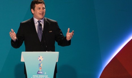 Presiden Konfederasi Sepak Bola Amerika Selatan (CONMEBOL), Alejandro Dominguez.