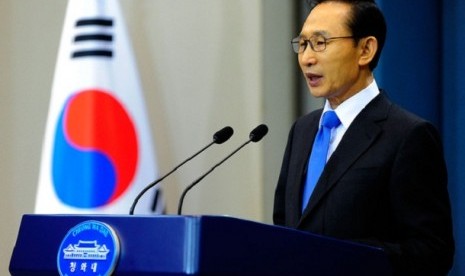 Mantan presiden Korea Selatan, Lee Myung-bak