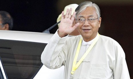 Presiden Myanmar Htin Kyaw