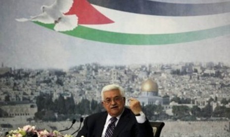 Presiden Palestina, Mahmoud Abbas.