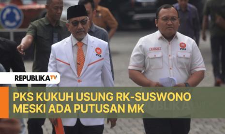 Presiden Partai Keadilan Sejahtera (PKS) Ahmad Syaikhu buka suara soal Putusan Mahkamah Konstitusi (MK) terkait syarat pengusungan pasangan calon di Pemilihan Kepala Daerah (Pilkada) Serentak 2024.