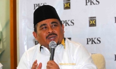 Presiden Partai Keadilan Sejahtera (PKS), Luthfi Hasan Ishaaq.