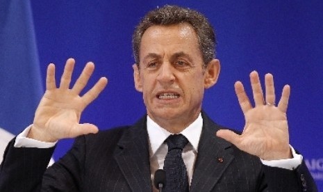 Presiden Prancis terdahulu Nicolas Sarkozy