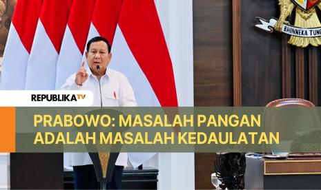 Presiden Prabowo menegaskan komitmen pemerintah dalam mencapai swasembada pangan, khususnya swasembada beras.