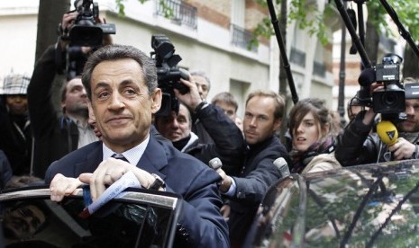 Presiden Prancis Nicolas Sarkozy.