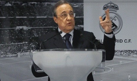 Presiden Real Madrid, Florentino Pérez.