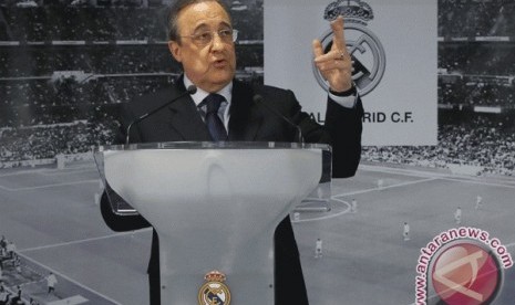 Presiden Real Madrid Florentino Perez 