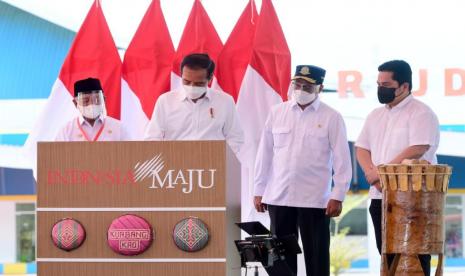 Presiden Resmikan Terminal Baru Bandara Kuabang di Halmahera