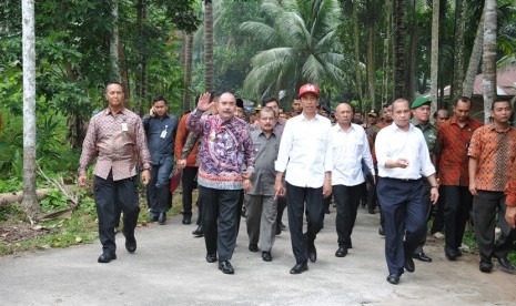 Presiden RI Jokowi di Sumbar